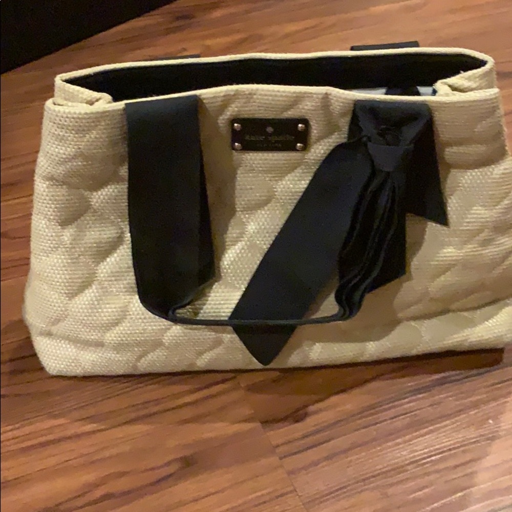 Kate Spade straw bag